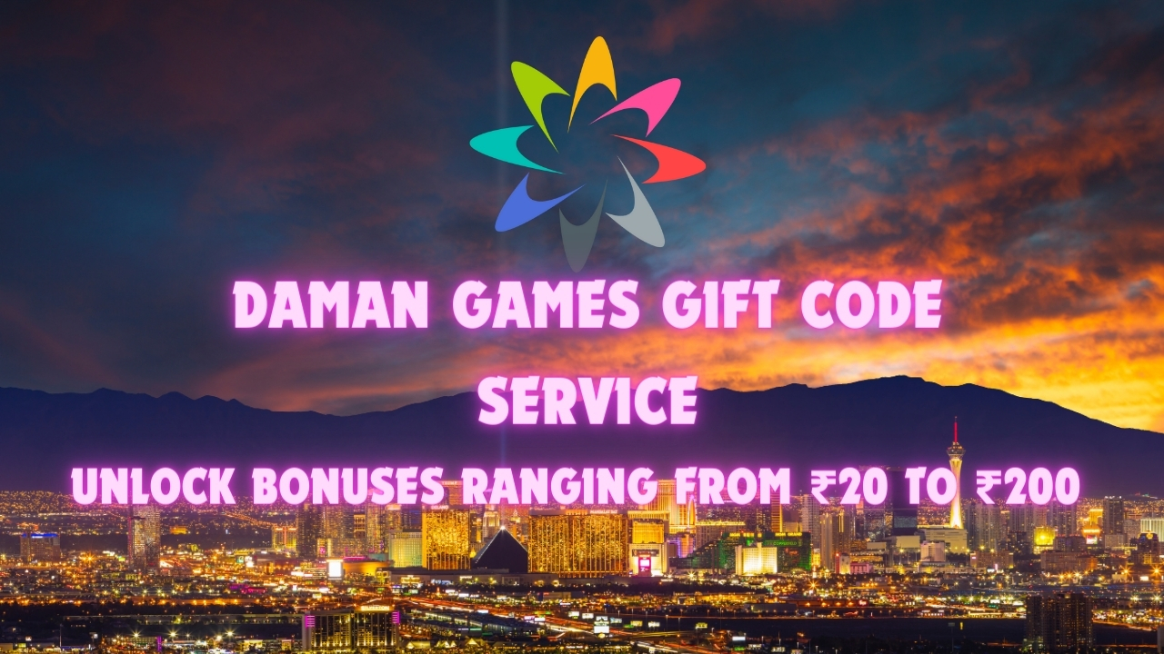 Daman Games Gift Code | Unlock Bonuses Ranging from ₹20 to ₹200